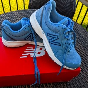 New Balance Women's/Kids 411 V1 Training Shoe Lynx Blue Vintage Indigo Size 5